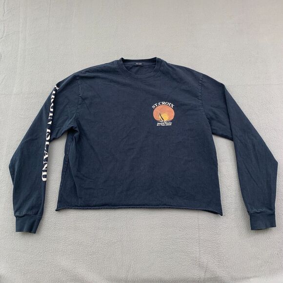 Brandy Melville Tops - John Galt Brandy Melville Shirt Size Small Cop Top Long Sleeve Virgin Island